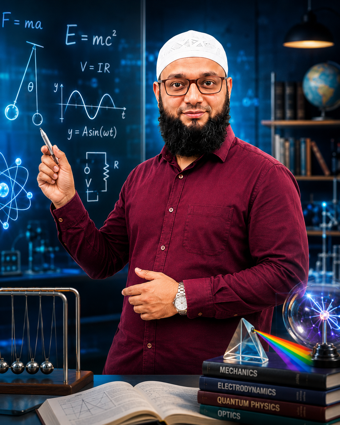JM Sir teaching Physics